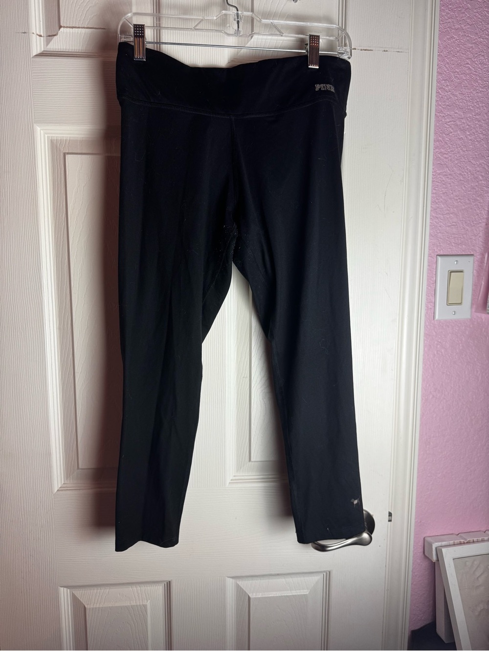 Victoria's Secret PINK Black 'Ultimate' Yoga Leggings